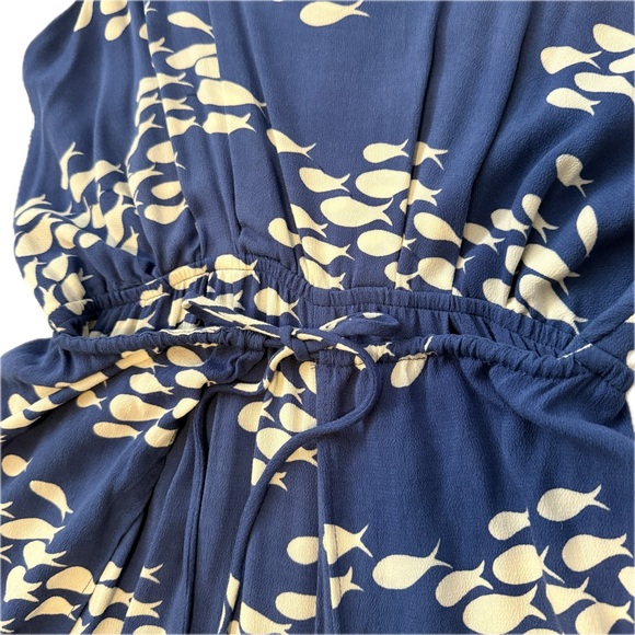 NWOT Rare Ava Sky Jumper Clara in Signature Fish Print – XS - Picture 3 of 10